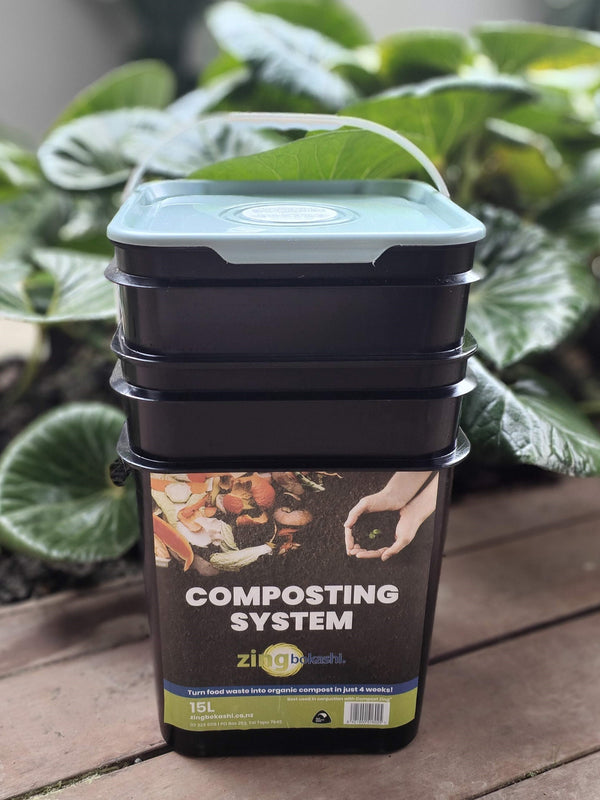 Zing Bokashi Compost System Starter Kit - 15L