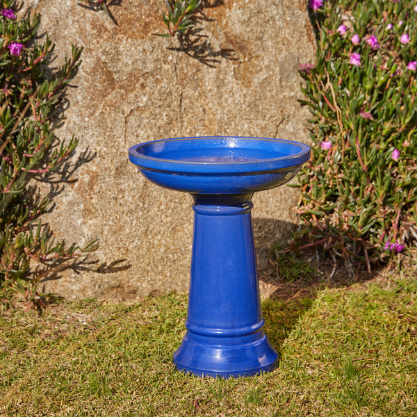 Grafton Bird Bath - Blue