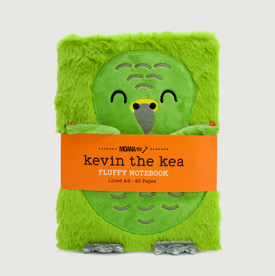 Fluffy Kevin The Kea Notebook