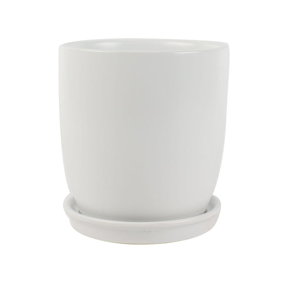 Wei Pot With Saucer White 16CM