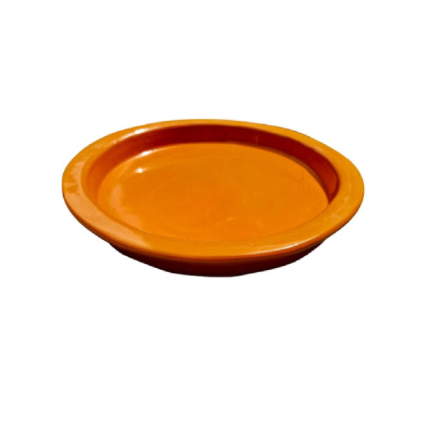 Decor Round Saucer - Orange 17CM