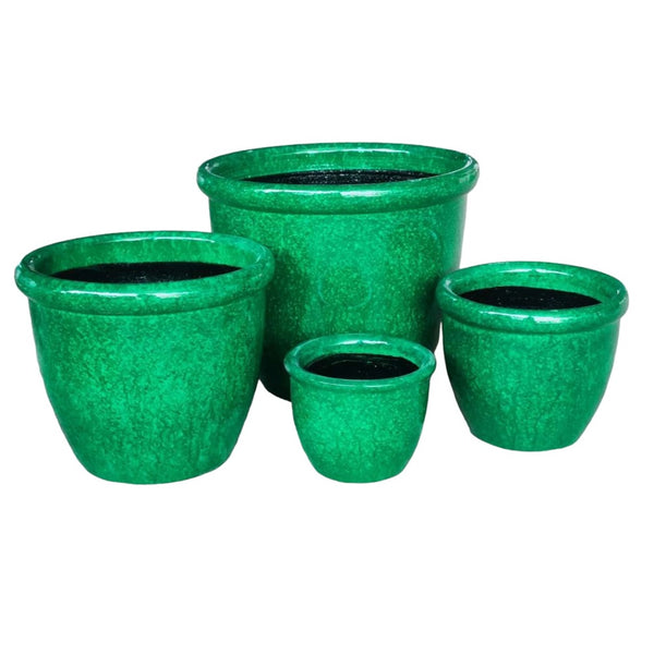 Decor Pot - Green 22CM