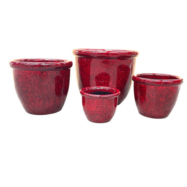 Decor Pot - Red 39CM