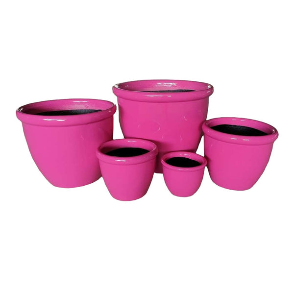 Decor Pot - Pink 22CM