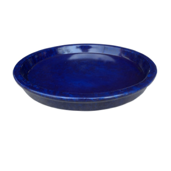 Decor Round Saucer - Blue 42CM