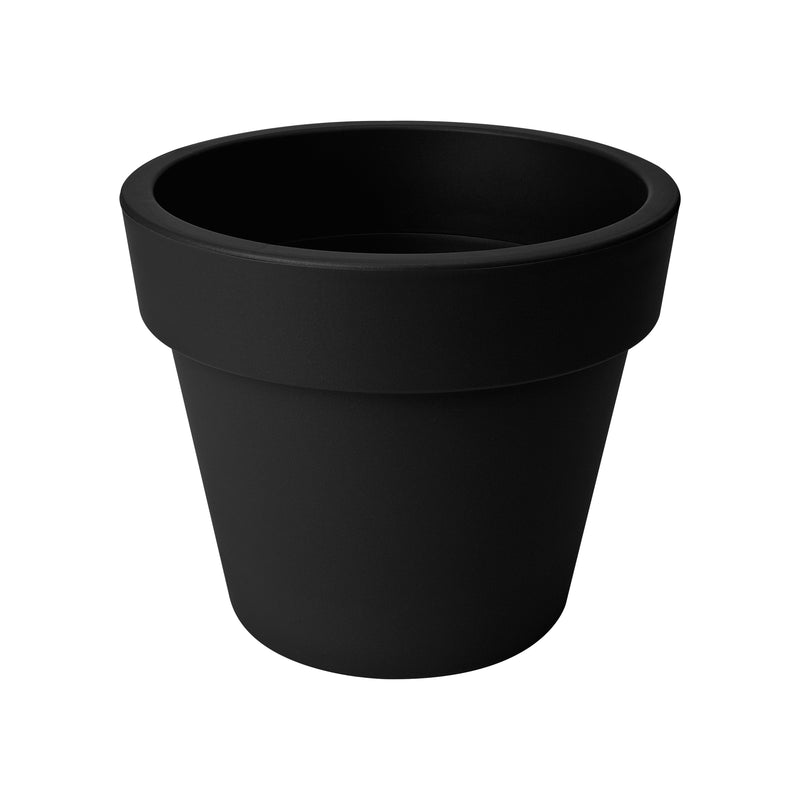 Green Basics Top Planter Black 30CM