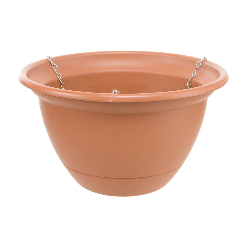 Tuscan Hanging Basket Terracotta  - 300MM