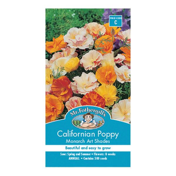 California Poppy Monarch Art Shades Seed