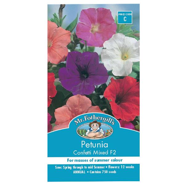 Petunia Confetti Mixed Seed