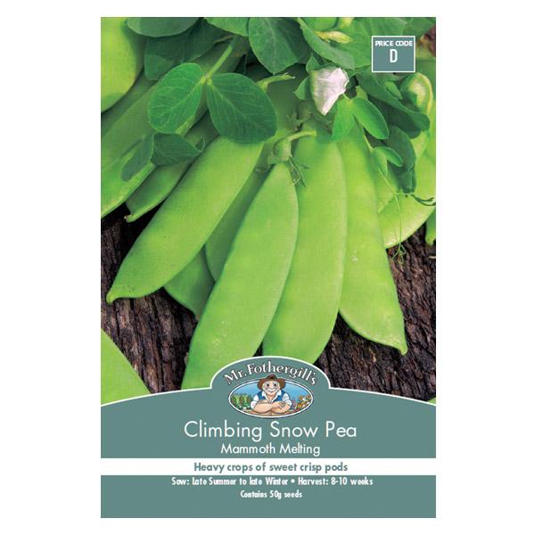 Snow Pea Climbing Mammoth Melting Seed